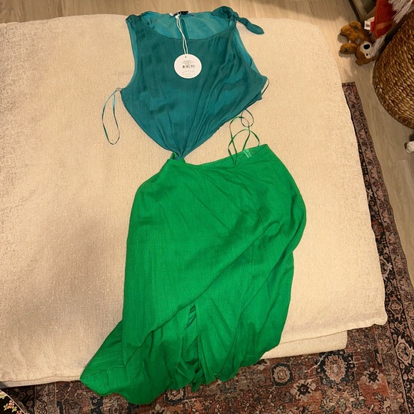 Petal&pup cut out color block dress size 6 - Picture 3 of 5